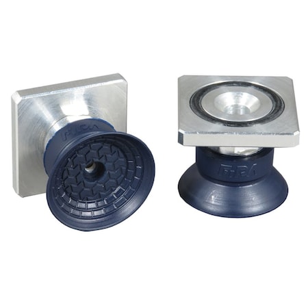 Fipa Bell shaped vacuum cup diam. 30 mm, NBR blue, with R-Adapter 103.030.152.1